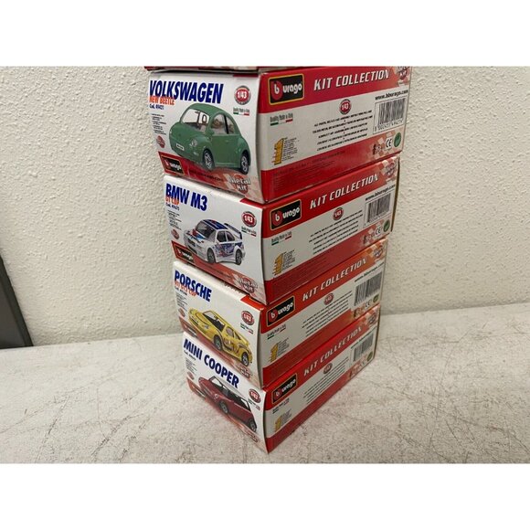 Lot of 6 Bburago 1/43 Porsche GT3 Cup Metal Kit Car Models – Diecast Collection - Picture 6 of 10